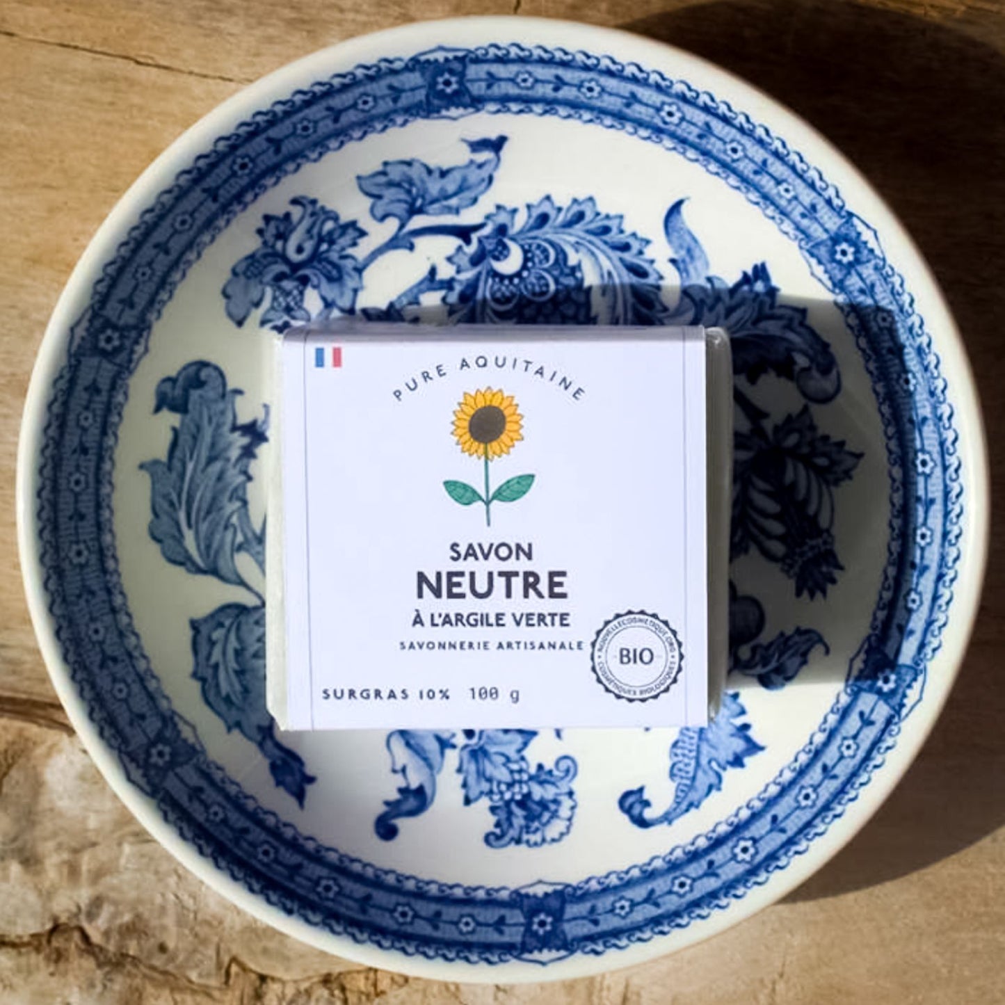 Savon neutre Argile verte BIO - Pure Aquitaine