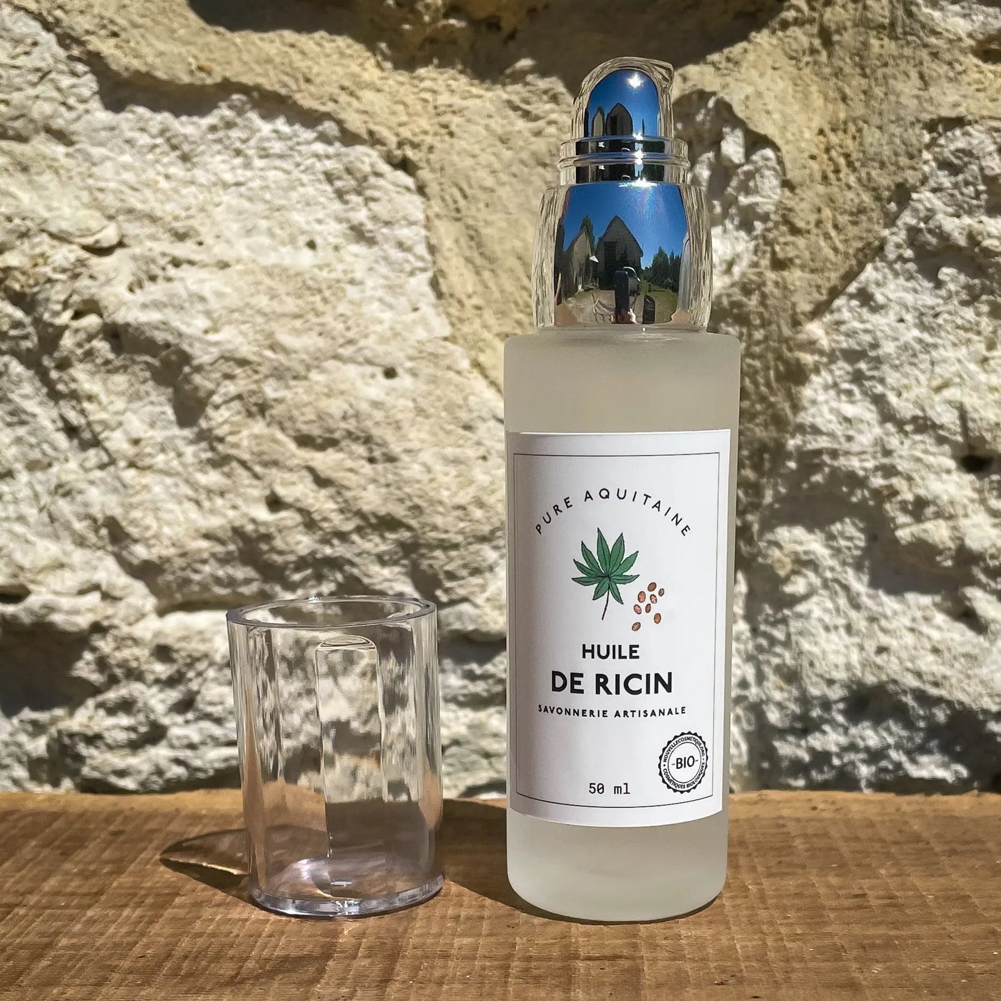 HUILE DE RICIN BIO flacon pompe Pure Aquitaine