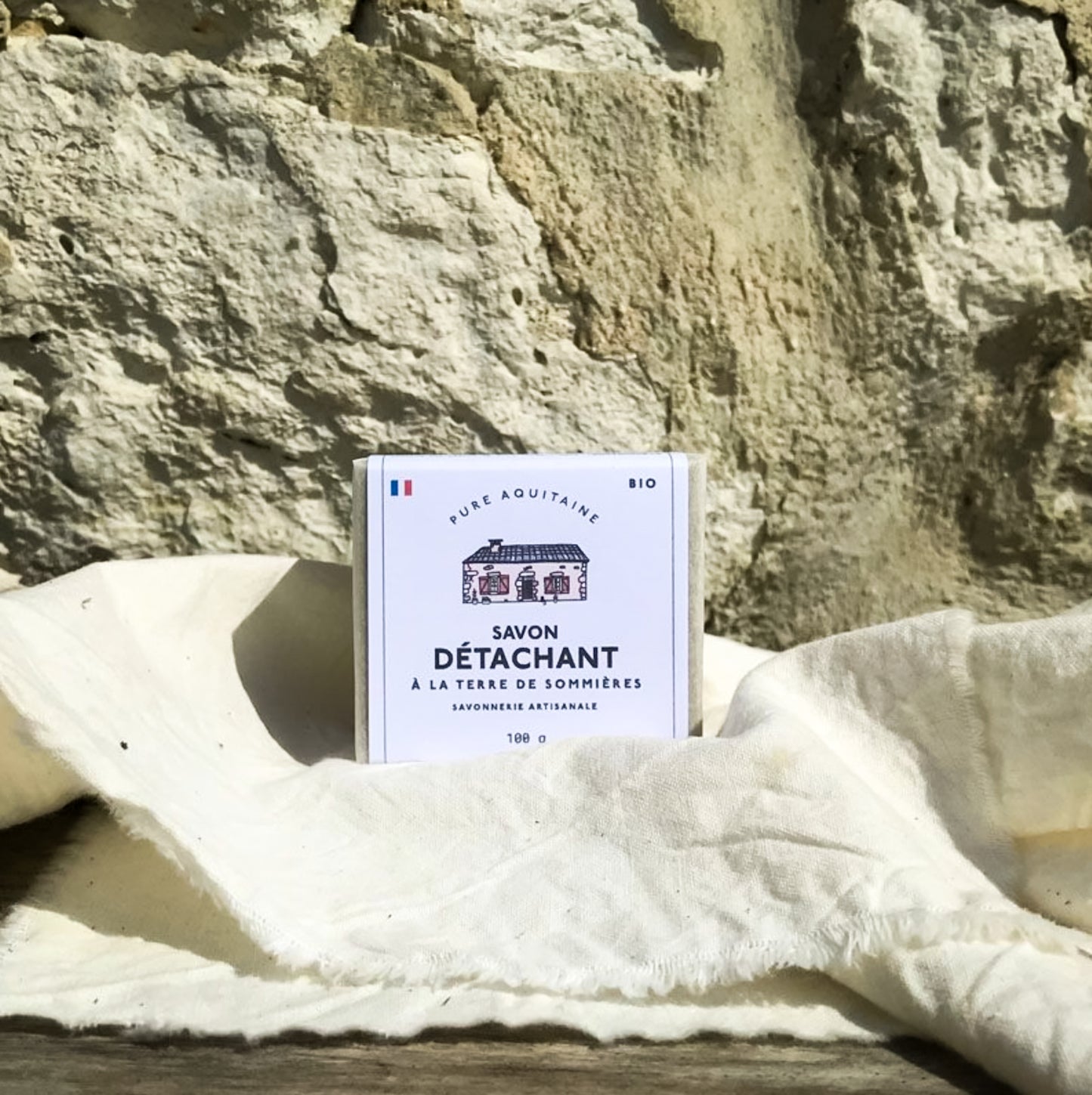 Savon détachant BIO à la terre de Sommières - Pure Aquitaine