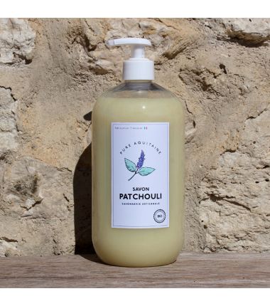 Savon liquide naturel patchouli 1L