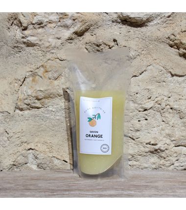 Eco-recharge de savon liquide orange douce 250 ML