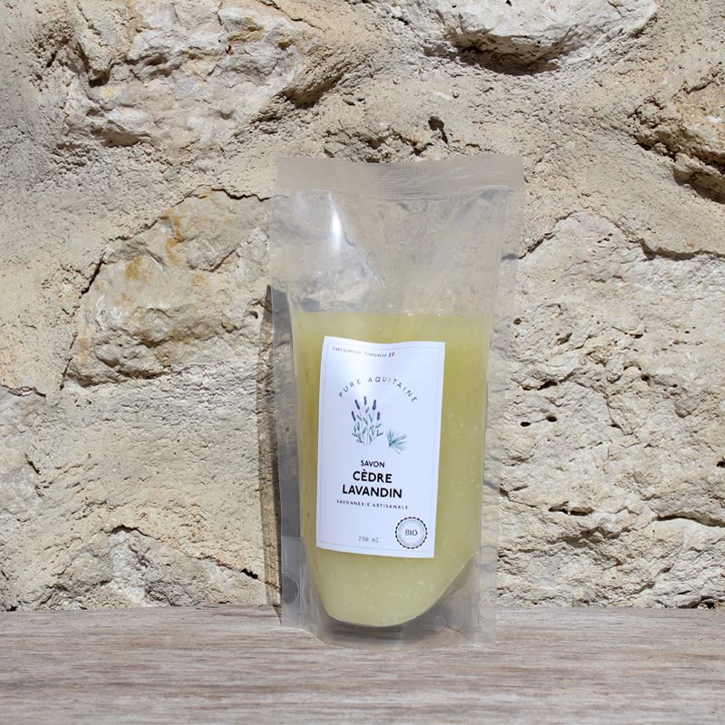 Eco-recharge savon liquide cèdre lavandin 250 Ml