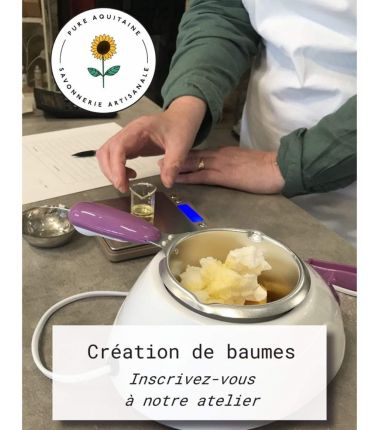 Atelier création de baume naturel 1H30