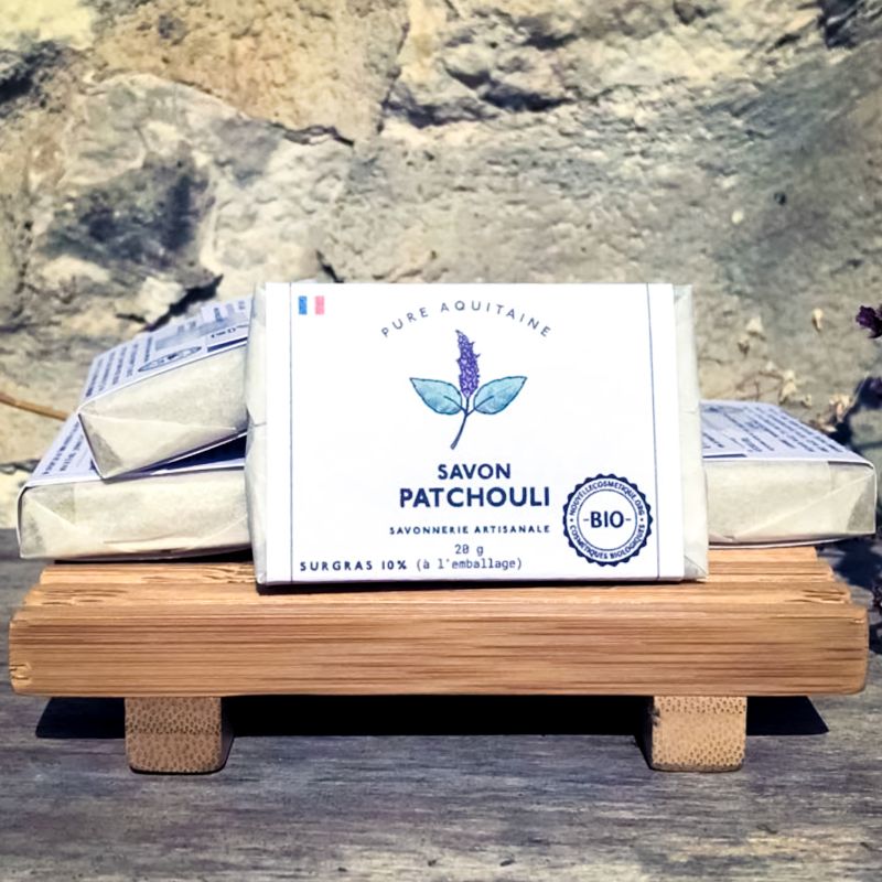 savon invité patchouli surgras