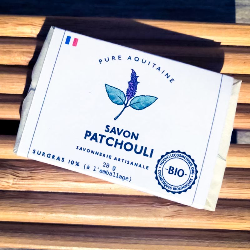 savon invité patchouli surgras