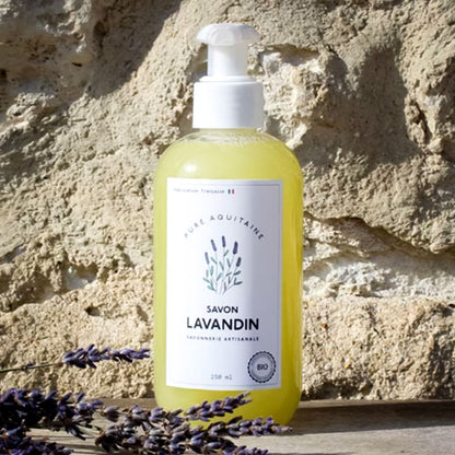 Savon liquide naturel lavandin BIO - Pure Aquitaine