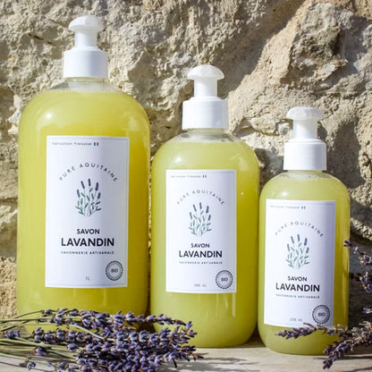 Savon liquide naturel lavandin BIO - Pure Aquitaine