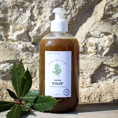 Savon d'Alep liquide naturel BIO - Pure Aquitaine