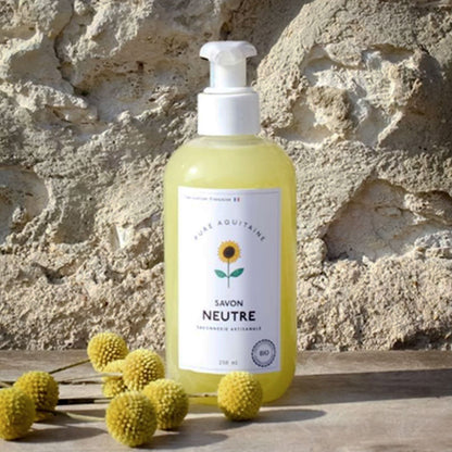Savon liquide naturel neutre BIO - Pure Aquitaine
