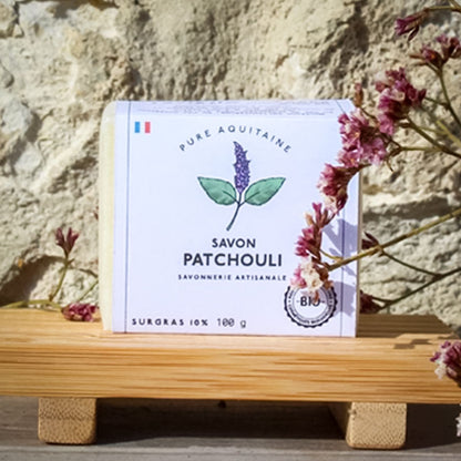 Savon patchouli BIO - Pure Aquitaine