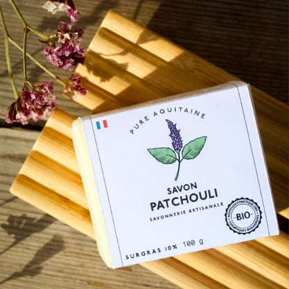 Savon patchouli BIO - Pure Aquitaine