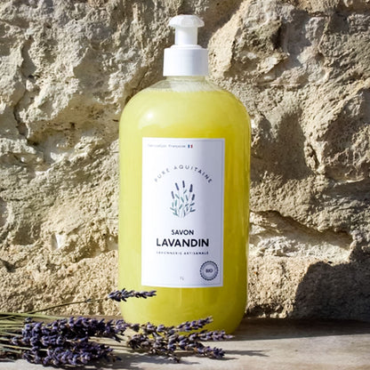 Savon liquide naturel lavandin BIO - Pure Aquitaine