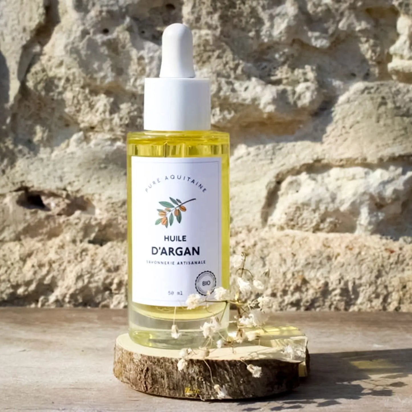 Huile d'Argan Pure BIO Compte-gouttes - Pure Aquitaine