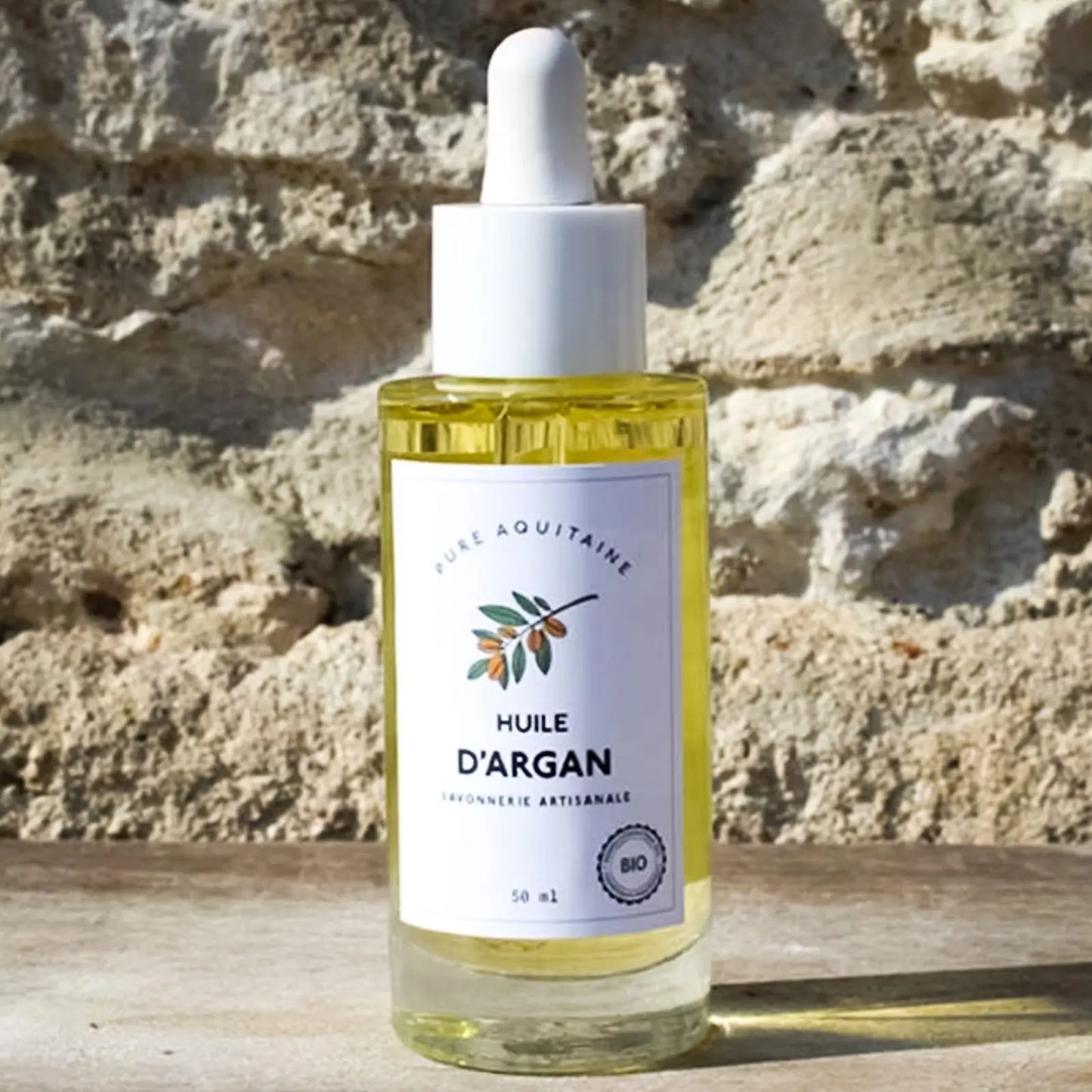 Huile d'Argan Pure BIO Compte-gouttes - Pure Aquitaine