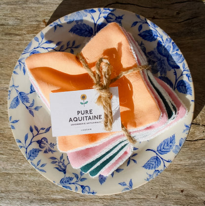 Cotons réutilisables multicolores - Pure Aquitaine