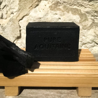Savon visage charbon actif BIO - Pure Aquitaine